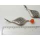 Eye-catching Chandelier Earrings with large Carnelian