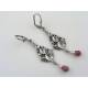 Pink Sapphire Earrings