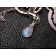 Matching Couple Necklaces with Crescent Moon and Stars