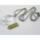 Acrylic Diamond Necklace, Rope Chain