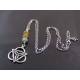 Celtic Knot and Tourmaline Necklace