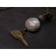 Raven Head, Labradorite and Moonstone Necklace