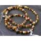Crescent Moon and Owl Necklace