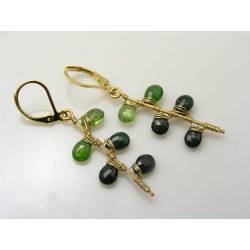 Green Tourmaline Earrings