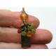 Inspirational 'Life' Necklace with Carnelian and Peridot