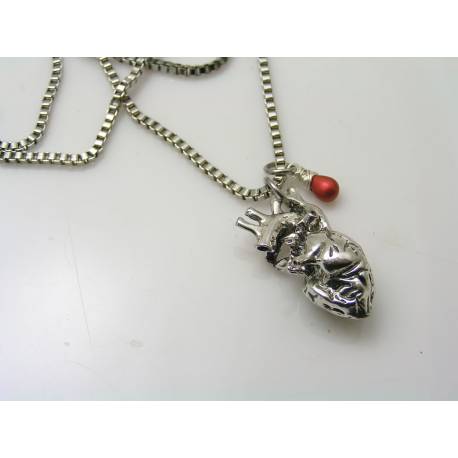 Anatomical Heart Necklace