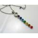 Chakra Colours Crystal Necklace