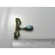 Cute Bow Brooch with Labradorite