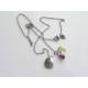 Inspirational Necklace 'Now' with Amethyst, Citrine and Peridot