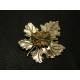 Maple Leaf Brooch, signed " Sylvia Dahl'