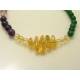Aventurine, Citrine and Amethyst Bracelet