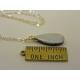 Australian Opal Necklace, Sterling Silver 925