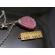 Ruby Necklace, Natural Pecious Gemstone