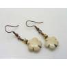 Mookaite Flower Earrings