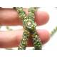 Seed Bead Rope Necklace With Jade Gemstones
