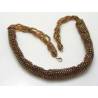Shimmering Seed Bead Necklace