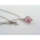 Mauve Quartz Gemstone Necklace
