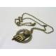 Hand of the King Pendant Necklace with Labradorite
