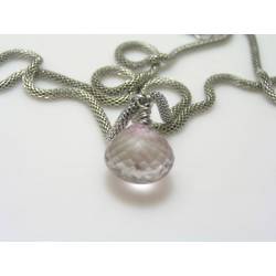 Ametrine Necklace, Large Gemstone