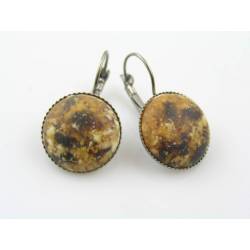 Unique Cabochon Earrings