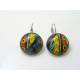 Colourful Cabochon Earrings