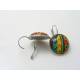Colourful Cabochon Earrings