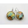 Unusual Cabochon Earrings