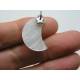 Mother of Pearl Crescent Moon Necklace