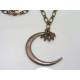 Copper Moon Necklace