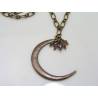 Copper Moon Necklace