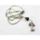 Isaac Newton under the Apple Tree, Gravity Necklace with Iolite