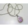 Large Hammered Ametrine Necklace