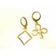 Card Suits Earrings, Diamonds and Clubs