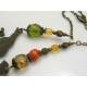 Two Birds on a Branch Necklace