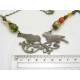 Two Birds on a Branch Necklace