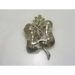 silver brooch
