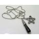Pentagram Necklace with large Black Onyx
