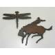 Iron Pendants, handmade