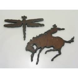 Iron Pendants, handmade
