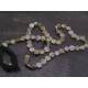 Labradorite Coins, 39cm strand