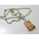 Carved Jasper Owl Necklace