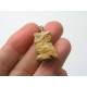 Carved Jasper Owl Necklace