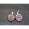 Unique Vintage Cabochon Earrings
