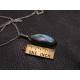 Large Labradorite Pendant Necklace