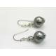 Faceted Pearl Earrings