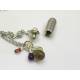 Urn Necklace with Gemstones