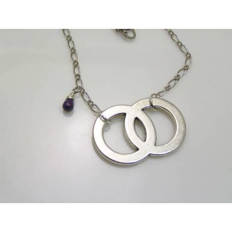 Venn Diagramm Pendant Necklace