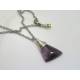 Amethyst Necklace with Peridot