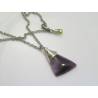 Amethyst Necklace with Peridot