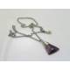 Amethyst Necklace with Peridot